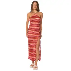 MAAJI - Wine Bloom Helsie Long Dress