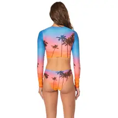 MAAJI - Peach Drift Sublimity Regular Rise Classic Bikini Bottom