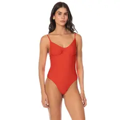 MAAJI - Red Celine Cheeky Cut Underwire One Piece