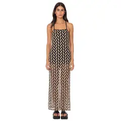 MAAJI - Black & White Sunset Rosabella Long Dress