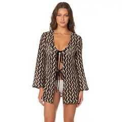 MAAJI - Black & White Sunset Yoko Short Dress