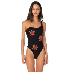 MAAJI - Vestido de Baño Enterizo Mujer Bloom Ritual Agatha Negro