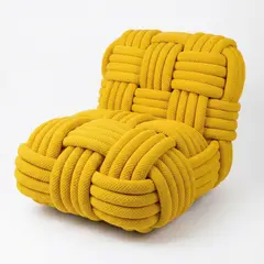 GENERICO - SILLÓN NODOS CRUSSÓ AMARILLO