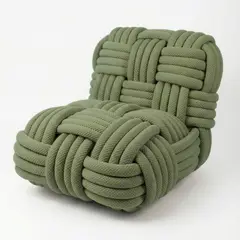 GENERICO - SILLÓN NODOS CRUSSÓ VERDE