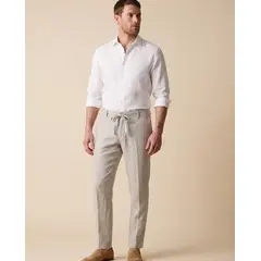 PERRY ELLIS - Pantalón Lino Classic Fit PS00153