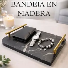 GENERICO - BANDEJA MAJESTIC EN MADERA