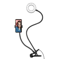 STEREN - Lámpara para selfie con soporte para celular