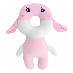 GENERICO - Protector De Cabeza Seguridad Bebe Espalda Cojín Almohada Rosado