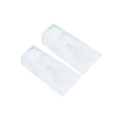 FERRENOVO - Retenedores para Puerta Transparentes 7 cm x2