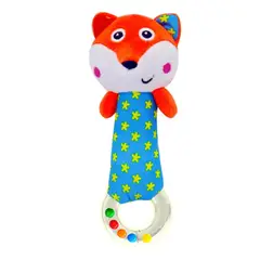 GENERICO - Juguete Sonajero De Bebé Diseño Zorrito En Poliéster y Plástico