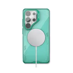 NILLKIN - Funda Iceblade Prop Magnético compatible con Samsung S26 Ultra verde