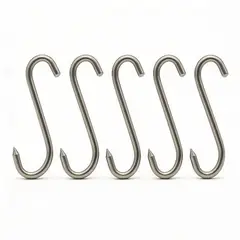 HUMO BARRILES - Kit Ganchos X 5 Pequeño ideal para Barriles ahumadores de 8 LBS