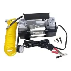 GENERICO - Compresor portátil de aire para carro - 2 cilindros 12V