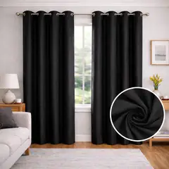 ADVANCE - Juego de Cortinas Blackout Térmicas Akasa - 2 Paneles de 140x210 cm