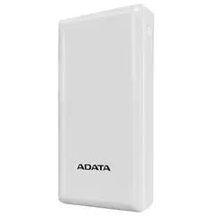ADATA - Power Bank 20000 Mah C20 Multi Carga - Blanco
