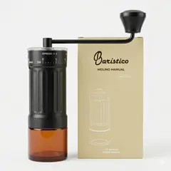 BIGCENTER - Molino Manual De Granos Para Café Diseño Elegante Y Preciso