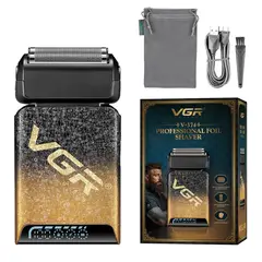 VGR - Afeitadora Shaver V-374 2,5 Horas Uso Continuo Inalámbrica D