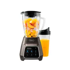 OSTER - Licuadora BLSTPYG1312XBG con Tecnología Reversible, Pantalla Táctil y Vaso de Vidrio