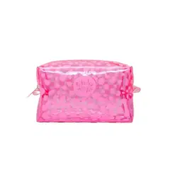 ESTUDIO MINTO - Cosmetiquera Boxy Cheetah Pink