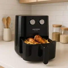UNIVERSAL ROYAL - Freidora de Aire 5.5L 1500W Control Temperatura 80-200°C