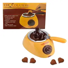 GENERICO - Olla Eléctrica Para Derretir Chocolate Fondue + Set Moldes