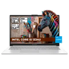 ASUS - PORTATIL VIVOBOOK INTEL CORE I5-1334 12 GB RAM 1 TB SSD 15,6" FHD COLOR PLATEADO
