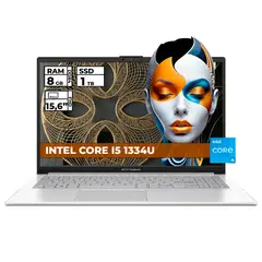 ASUS - PORTATIL VIVOBOOK INTEL CORE I5-1334 8 GB RAM 1 TB SSD 15,6" FHD COLOR PLATEADO