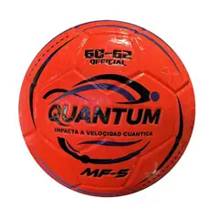 GENERICO - Balón Profesional Microfútbol Quantum MF-5 Tamaño Oficial 60-62 Color Naranja