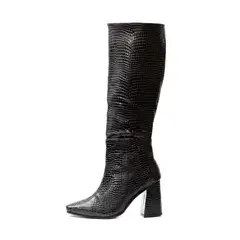BALLERINA - Bota Caña Alta Negro Ballerinas Jade