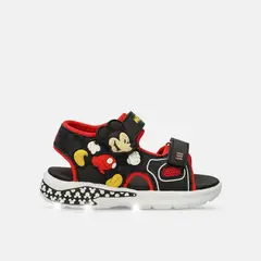 DISNEY - Sandalia Para Niño Bubblegummers/Disney Negro Nailon L 6Mickey