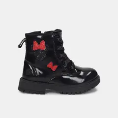 DISNEY - Botas Infantil Para Niña Bubblegummers Negro Nieves L 10Minnie