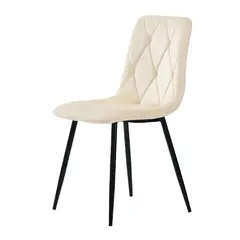 GENERICO - Silla Decorativa Mueble Sala Comedor Dormitorio Refsade Beige Sade