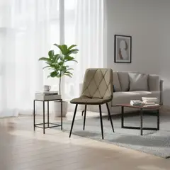 DIMATEX LEON - Silla Decorativa Mueble Sala Comedor Dormitorio Refsade Cafe Sade