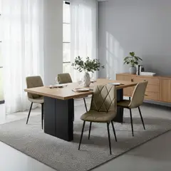 GENERICO - Set X2 Silla Decorativa Mueble Sala Comedor Dormitorio Refsade Cafe Sade X2