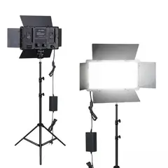 PIX LINK - Panel de luz LED modelo U800 Mas trípode