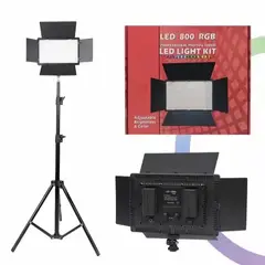 PIX LINK - Panel de luz LED 800 RGB modelo U800