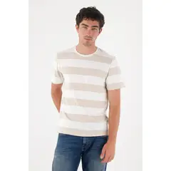TENNIS - Camiseta básica estampada de silueta amplia para hombre