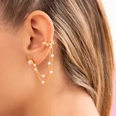 AVEMARIA - Set Arete 2 en 1 Perlas