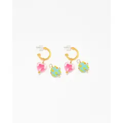 AVEMARIA - Aretes 3 en 1 Cristal