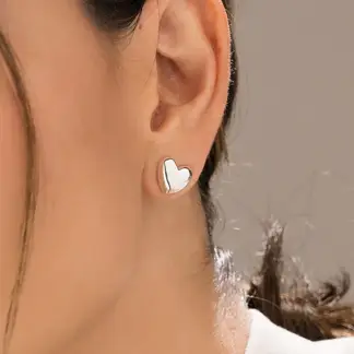 AVEMARIA - Aretes Corazón Mini Chunky