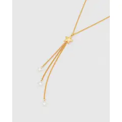 AVEMARIA - Collar Estrellas Bicolor + Aretes