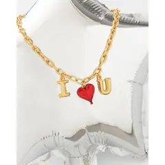 AVEMARIA - Collar I U + Aretes By Jose Y Cami