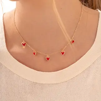 AVEMARIA - Cadena Multi Corazones