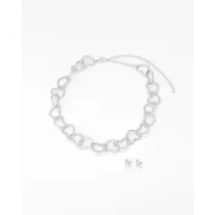 AVEMARIA - Collar Corazón + Aretes