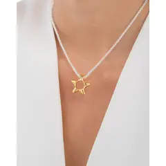 AVEMARIA - Collar Estrella Silueta Maxi