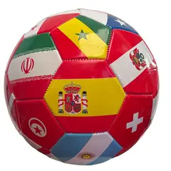 AKT - Balón De Fútbol No.5 Banderas Mundial