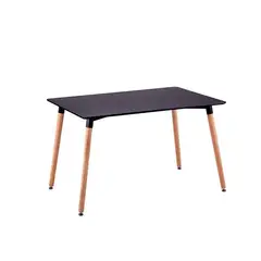 AKIVOY - Mesa Eames Rectangular Comedor color Negro_.