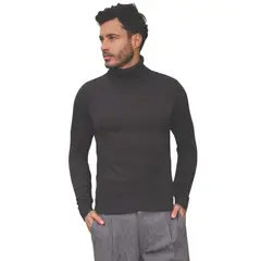 GENERICO - Buzo Buso Hombre Cuello Tortuga Tejido Tipo Exportación Urbano