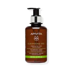 APIVITA - Purifying Cleansing Gel Face X 200 Ml para Piel Mixta, Grasa o con Imperfecciones