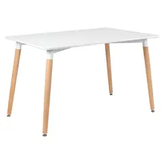 AKIVOY - Mesa Eames Rectangular Comedor color Blanco
